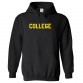 College Classic Unisex Kids and Adults Pullover Hoodie
